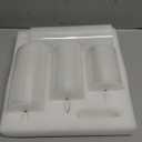 Flameless Candles, 4 Pack Battery Operated Candles with Remote, Real Wax LED Fake Candles with Timer Flickering for Christmas Wedding Home Party D3 H 5" 6" 7" 9" White