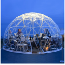 Garden Dome Tent House Outdoor 12 FT, Weatherproof Greenhouse Transparent Garden Dome House for Backyard, Party