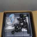 VISCOO Upgraded Encrypted 46-Inch Bird Cage, with Wooden Perches, Metal Parakeet Cage with Slide-Out Tray, Water Bottle&Feeder, Bird Cages for Parrot,Parakeets,Cockatiel,Lovebird,Small Mid-Sized Birds