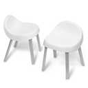 Skip Hop Toddler's Activity Chairs, Set of 2, Metal, White