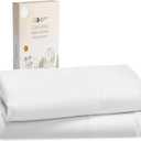 California Design Den Standard Queen Size Pillowcases - 100% Cotton, Set of 2 Soft & Cooling Sateen Weave Cases, Fits Queen and Standard Size Pillows - Bright White