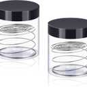 Honeydak 2 Pcs Paint Brush Cleaner with Aluminum Coil, Brush Cleaning Tank for Painting Water Oil Acrylic Art Supplies