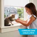 Blackout Roller Shades Cordless Blinds for Indoor Windows Room Darkening Free-Stop UV Protection Shades Door Blinds for Home and Office (65" W x 72" H, White)