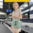 ZHMO Canvas Tote Bag for Women,Women's Bags Crossbody Bags Work Laptop Tote Bag Large Handbags Purse for Travel Nurse Teacher