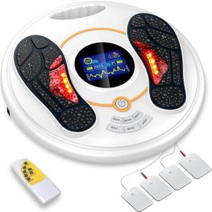 OSITO Foot Circulation Stimulator, Improves Foot Circulation, EMS Foot Massager & Body Therapy Machine, Relieves Body Pain, Neuropathy, RLS, Plantar Fasciitis