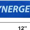 Synergee Exercise Fitness Resistance Band Mini Loop Bands That Perform Better When Working Out at Home or The Gym (d) Blue 10 Pack)