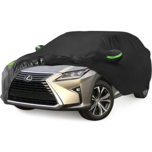 Proadsy 2025 Upgrade Car Cover Compatible with Lexus RX RX350 RX450H 2015-2025 Windproof All Weather Waterproof Sun Rain UV Dust Snow Protection Outdoor Covers