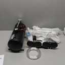 AOLIHAN Super Loud Train Horns Kit,180dB Four Trumpet Truck Horns with 150 PSI Air Tank,12V Air horn with 0.8 gallon Air Compressor Can for Truck, Jeep,Pickup,SUV (Black truck parallel horn kit)