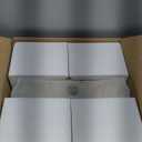 Round Vessel Sink 15"x15" White Porcelain Ceramic Bathroom Sink, Above Counter Vanity Art Basin