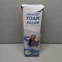 Cervical Neck Pillow for Side Sleepers  Cooling Contour Memory Foam Pillows Ergonomic Neck Support Adjustable Bed Pillows for Neck Comfort - Ideal Christmas Birthday Gift for Women Men (Grey)