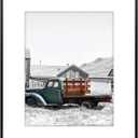 Golden State Art, 16x20 Black Picture Frame Displays Photo 11x14 with Mat or 16 x 20 Without Mat for Wall Mounting, Classic Satin Aluminum Frames with Real Glass (Pack of 1)