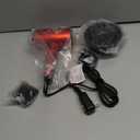 Slopehill Professional Ionic Hair Dryer, Powerful 1800W Fast Drying Low Noise Blow Dryer with 2 Concentrator Nozzle 1 Diffuser Attachments for Home Salon Travel (Agate Red)