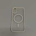 SUPFINE Magnetic for iPhone 17 Case (Compatible with MagSafe)(Military Grade Drop Protection) Translucent Matte Shockproof with Anti-Fingerprint Phone Cover 2025,Antique White