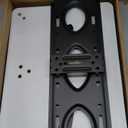 TVON Swivel Floor TV Stand with Mount for Most 32-60 Inch TVs up to 88 lbs, Height Adjustable TV Floor Stand Mount with Wood Base, Tall TV Stand for Bedroom, Corner & Living Room, Max VESA 400x400mm (BLACK)