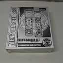 Ufree Beard Trimmer for Men Professional with Hair Clippers, Barber Clippers and Trimmers Set, Electric Razor Shavers for Men, Cordless Mens Grooming Kit for Nose, Ear, Face, Hair, Gifts (Gray)