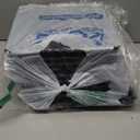 Goovilla Plastic Interlocking Deck Tiles, 9 Pack Outdoor Patio Flooring, 12"x12" Interlocking Decking Tile Outdoor All Weather Use, Waterproof Patio Pavers for Pool Balcony Backyard Porch, Dark Grey