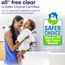 all free clear, Original, Liquid Laundry Detergent for Sensitive Skin, Unscented and Hypoallergenic, Concentrated, 82.5oz, 110 Loads