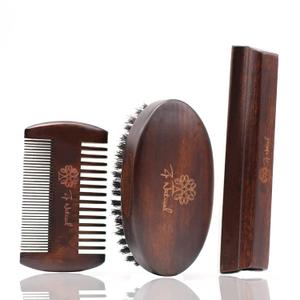 ZP Natural Beard Grooming Kit For Men - European Vintage Style w/ Beard Comb, Beard Brush, Beard Bar - Focusing On Men's Beard Care, Mastering The Beards Of Men All Over The World