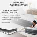 SLEEPLUX Durable Inflatable Air Mattress with Built-in Pump, Pillow and USB Charger