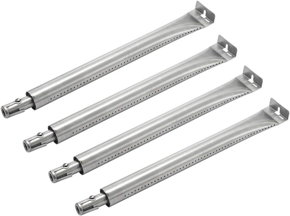 Tube Burner Replacement Parts for Broil King Baron, Broil-Mate, Grillpro and Other Gas Grills, 15 13/16 inch x 1 1/4 inch, Stainless Steel, Set of 4 KB861