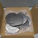 Superlong Bird Deterrents for Outside, 12 Discs Stainless Steel 3D Wind Spinners Garden Decor, 4 Sets Reflective Bird Scare Devices to Keep Woodpeckers, Pigeons Away from Patio, Balcony, Porch, Deck