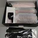 4 in 1 Rotating Hair Dryer Brush,Spinning Hair Dryer with Detachable Brush(2" & 1.5"),Negative Ionic Brush Blow Dryer 100-120V,3 Heats and 2 Speeds Rotating Hot Air Brush for Curling,Straight,Drying