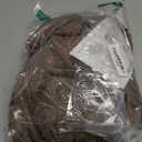 Leather Look Couch Cushion Covers Sofa Seat Slipcovers Sets Couches Furniture Protector for Sectional Armchair Loveseat Pets Kids Stretch Spandex Fabric (3 Cushion Sofa, Brown)