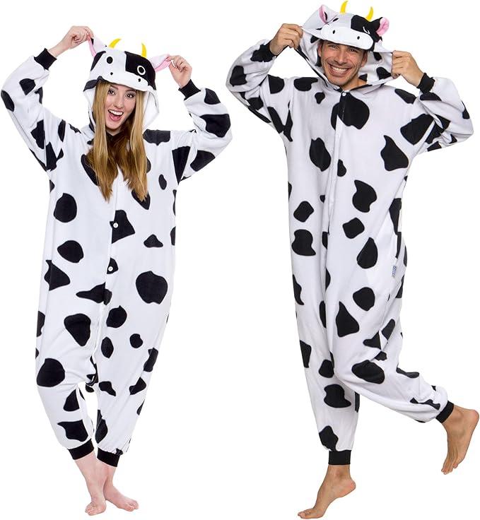 Funziez! Adult Onesie Halloween Costume - Animal and Sea Creature - Plush One Piece Cosplay Suit for Adults 2XL