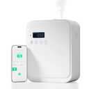 Smart Scent Air Machine for Home,1500 Sq. Ft Coverage Waterless Essential Oil Diffuser with Cold Air Diffuser with App Control, Hotel, Spa, Office Collection Diffuser, Waterless Whole House (White)