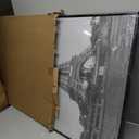 upsimples 27x40 in Poster Frame Black 3 Pack, Scratch-Proof Picture Frames 27 x 40 for Photo Gallery - Slide-In Strips, Horizontal or Vertical Wall Mounting