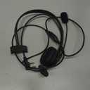 Retevis Overhead Walkie Talkie Headset with Boom Mic, for RT22 RT21 H-777 RT68 RT86, Compatible with Pxton, Baofeng BF-888S/BF-T26, Kenwood Walkie-talkies, 2 Pin Two Way Radio Earpiece(1 Pack)