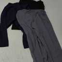 CAMPSNAIL 4 Pack Leggings for Women - High Waisted Tummy Control Yoga Pants for Workout Gym Black Leggings Plus Size Dance (Large-X-Large, 4 Packs, 3#black/Gray/Wine/Navy)