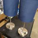 Set of 2 Touch Control Table Lamps with 2 USB & AC Outlet, 3-Way Dimmable Bedside Nightstand Lamps for Bedroom Living Room Nursery, 800 Lumens 5000K Daylight Bulbs Included