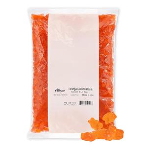 Albanese Candy, Orange Gummi Bears, 5-pound Bag (EXP 11/19/25)