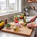 Small Clear Glass Bowl Set of 6, Microwave and Dishwasher Safe