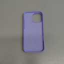 LAUDTEC Silicone Kickstand Case Compatible with iPhone 16 Pro Max, Flexible Soft Liquid Silicone Stand Case for iPhone 16 Pro Max (Purple)