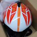 Motocross Helmet, Adult ATV Helmet, Youth Dirt Bike Helmet, Off-Road Motorcycle BMX Mountain Bike Casco with(Gloves Goggles Mask) 4Pcs Set - DOT Approved (W-Red, Large)