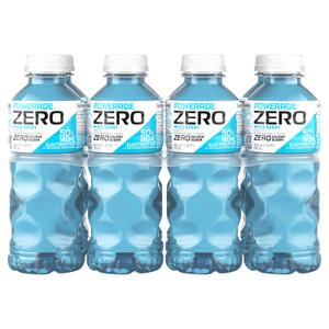 POWERADE Electrolyte Enhanced Zero Sugar Mixed Berry Sports Drink, 20 Ounce (Pack of 24), Exp Date January 19 2026