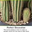 Artificial Cactus Fake Big Cactus 24 Inch Faux Cacti Plants for Home Garden Office Store Decoration