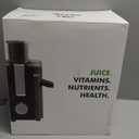 SIFENE Compact Centrifugal Juicer Machines, 3-Speed Fruit and Vegetable Extractor with 2.5 Inch Wide Mouth, 500W Peak Motor for Hard Produce, Easy to Clean Stainless Steel Design (Black)