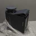 Gardner Pet Automatic Gravity Cat Food Feeder and Water Dispenser Stainless Steel Two-in-One Set Large Capacity Dispenser for Pets Dogs, Puppies, Kittens-(0.8 Gallons x 2) (Black Grey)