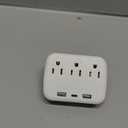Cruise Ships Accessories Kit 8 Pcs Luggage Tags Holders Cruise Power Strip No Surge Protector for Travel Cruise Ships Carnival Power Strip No Cord with 2 USB Ports 3 Outlets Cruise Essentials