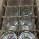 Libbey Drinking Glasses Polaris Tumbler and Rocks Set of 16, Clear, Sturdy Drinkware Glasses Set, Kitchen Glassware for Cocktails, Soda, and More,05 - Polaris