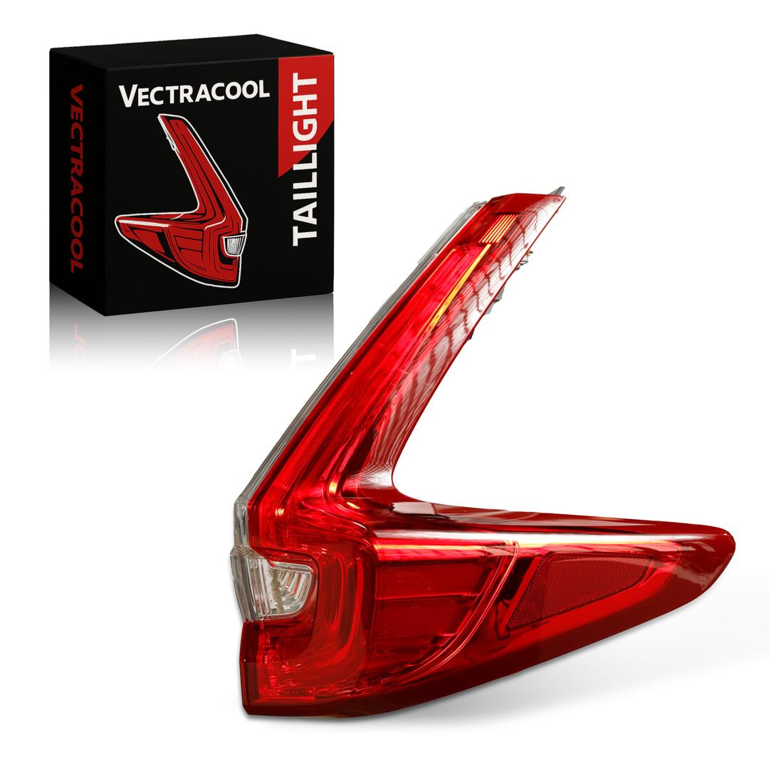 LED Left Tail Light Compatible with Honda CR-V 2017-2019 Replacement# 33550TLAA01