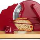 Manual Bread Slicer for Homemade Bread, Adjustable Thickness, Bread Guide, 11.8 inches