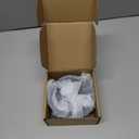 Lid Replacement for Stanley 40oz, Leak-Proof Tumbler Cover Topper with Straw BPA-Free Cup Accessory for Stanley Quencher Detachable Spill-Resistant Top (Black)