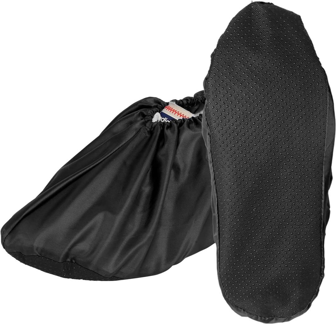 MyShoeCovers 1 Pairs Waterproof Anti slip Washable Reusable Boots Cover Indoor Shoe Covers, L