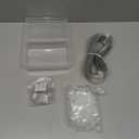 109 Pcs SPT-2 50FT Christmas Electrical Wire with Female and Male Vampire Plugs & Light Clip Weatherproof 18awg 2-Conductor Wire for Christmas LED Lighting Holiday Party Supplies (Clear)