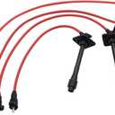 4 PCS SHLPDFM Ignition Spark Plug Wires Set 9008091110, 9091922386, 9091922400 Fits for Toyota Camry for Toyota Rav4 for Toyota Solara