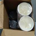16 oz 100 Pack Coffee Cups with Lids and Sleeves, Hot Paper Coffee Cups with Lids, Disposable To Go Cups with Lid for Coffee, Tea, Hot Chocolate, Ideal for Cafes, Offices and Travel